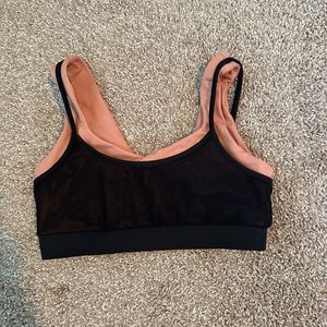 Cleo Harper Bralette Black and Pink